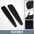 thumbnail image 3 of Pair LED Side Marker Light 10440721 Rear Turn Signal Lights for Chevy Corvette Black Lens Red LED Light, 3 of 6
