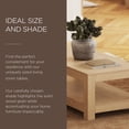 thumbnail image 7 of Open Box Maven Lane Paulo Wooden Coffee Table in Weathered White Finish, 7 of 7
