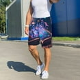thumbnail image 5 of Wukai Book Glowing Mushrooms Men’s Short Pajama Pants With Pockets Soft Sleep Pj Shorts for Men-Small, 5 of 6