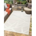 thumbnail image 2 of LaDole Rugs Outdoor Indoor Area Rug | Durable Soft Geometric Modern Carpet Mat For for Patio, Balcony, Bedroom, Living Room, Kitchen, Dining, Entrance, and Hallway, 2 of 7