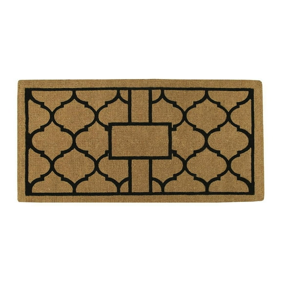 Pantera Monogram Doormat, Extra-thick, 18" x 30" (No Monogram)