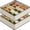 2Pcs-24 grids-Beige, variant on 2 Pack Sock Underwear Organizer, 24 Grid Foldable Drawer Divider Storage Box, Gray