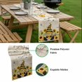thumbnail image 5 of Gnomes Sunflower Table Runner - 108 Inch Long, Kitchen Dining Table Runner Dresser Scarves, Bees Branches Floral Watercolor Farmhouse Decor for Coffee Tables Wedding Party Banquet, 5 of 8
