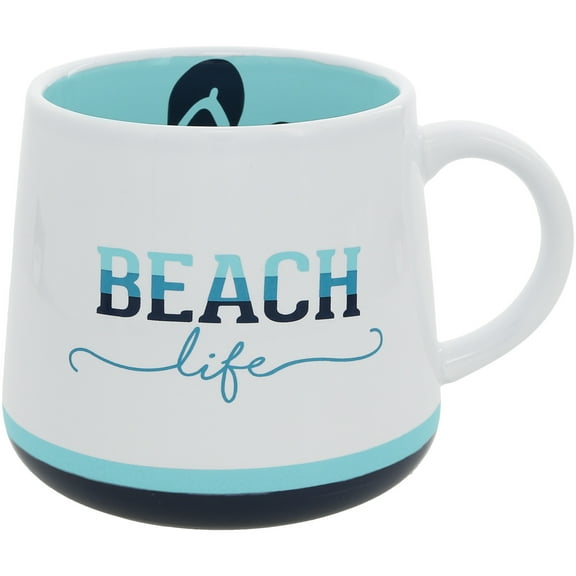 Pavilion Gift Company - Beach Life - 18 oz Mug