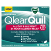Vicks QlearQuil, All Day & All Night, 24 Hour Allergy Relief, 10 Tabs