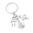 thumbnail image 2 of 1Pc Cosmos Themed Key Ring Creative Astronaut Spaceship Pendant Key Chain Astrophile Gifts, 2 of 8