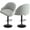 Gray2, variant on Bar Stool Slipcovers, Swivel Chair Covers with Back, Stretch Counter Bar Stool Covers for Armchair, Kitchen Island