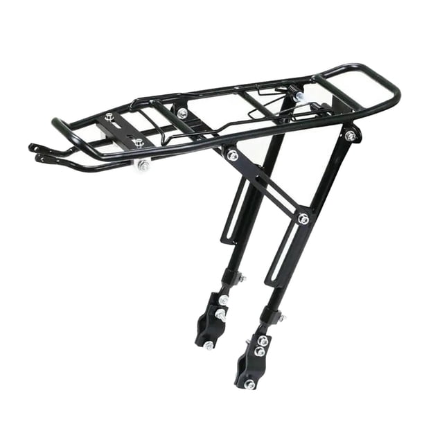 Portaequipajes trasero para bicicleta, estante de carga de liberación rápida, piezas de bicicleta resistentes, alta capacidad de carga, fácil de