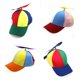 thumbnail image 3 of Gorra de béisbol con forma de libélula de bambú con hélice desmontable, gorra para padres e hijos para primavera y verano para niños, 3 of 6