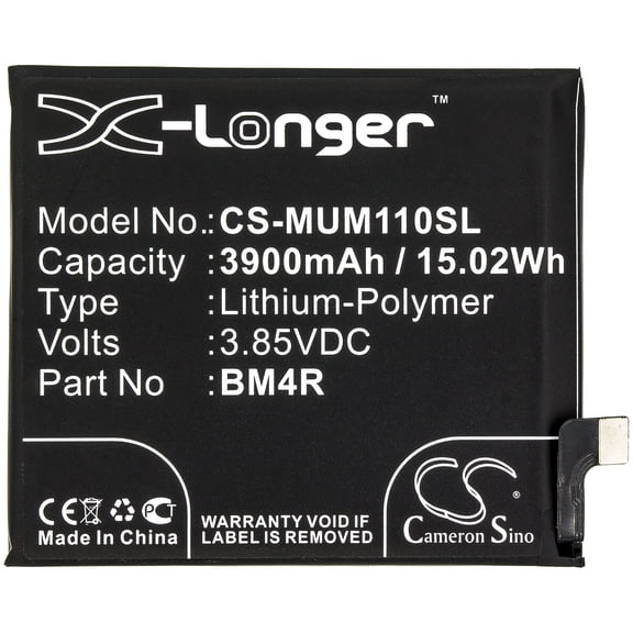 3900mAh BM4R Battery for Xiaomi Mi 10 Lite 5G M2002J9R Mi 10 Youth Mi 10 Lite M2002J9G M2002J9S M2002J9E