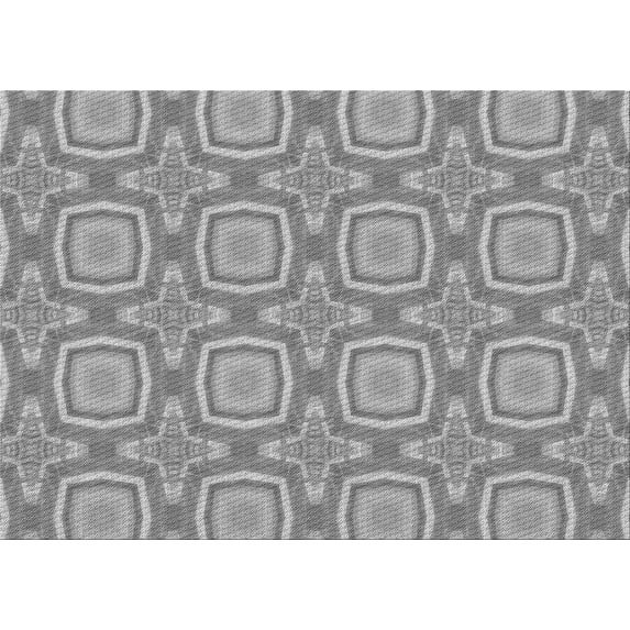 Ahgly Company Machine Washable Indoor Rectangle Transitional Gray Cloud Gray Area Rugs, 8' x 10'