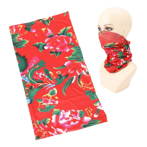 Face Scarf, Neck Gaiter Full Face Machine Washable 3 Pcs for Riding