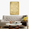 thumbnail image 2 of I Shall Not Pass This Way Again Quote Wall Art Vintage Poem Poster Poetry Wall Decorative Canvas for Living Room Giclee Paintings for Bathroom Vertical Picture Prints (12x18inch(30x45cm),Framed), 2 of 7