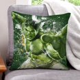 thumbnail image 1 of Hulk Fundas de almohada de terciopelo con tema, regalos de funda de almohada, decoración para el hogar, cojín de lanzar, regalo de cumpleaños para fans y parejas. 40cm x 40cm., 1 of 6