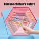 thumbnail image 1 of 21 Unids Hexágono Juguete Sensorial Alivio Del Estrés Y La Ansiedad 3D Hexágono Rompecabezas Juguetes Magnético Hexágono Fidget Juguete Educativo Temprano Efecto 3D Alivio Del Estrés Juguete De Mano Muyoka Hogar, 1 of 7