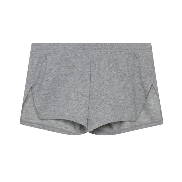 pstuiky Abreviatura para hombres, Pantalones cortos deportivos de algodón elásticos de cintura media con bolsillo para hombre Pantalones cortos de golf
