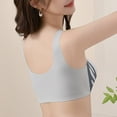 thumbnail image 3 of Jelly Wireless Bra for Women Seamless Push Up Bras Full Coverage Supportive Everyday Sport T-Shirt Bra Seamless Bralettes, 3 of 8