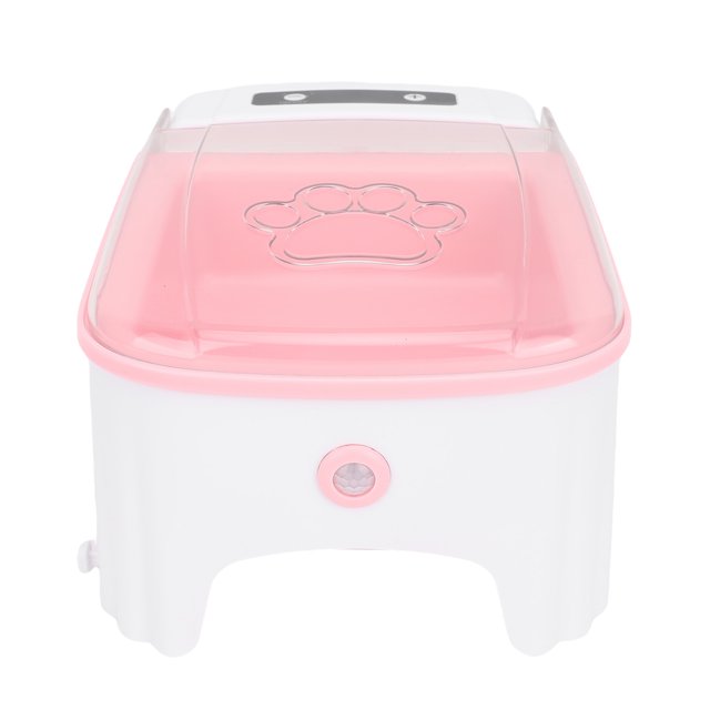 Automatic Cat Feeder, Pet Food Dispenser with Programmable Timer Feature, Large Capacity & Automatic Lid Design, Food Grade Materials, for Cats, Kittens, Small Dogs