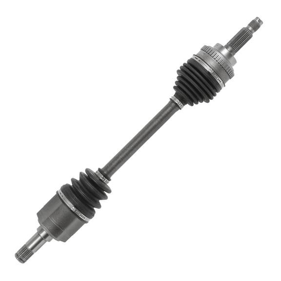 Detroit Axle - Complete Front Driver Side CV Axle Shaft for 2001-2005 Kia Rio w/A.T Left CV Axle 2002 2003 2004 Replacement