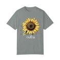 thumbnail image 4 of NAMTYQX Trendy Tops for Women 2025 O-Neck mit Print Lightweight Cool Loose Short Sleeve Oversized Fashion Graphic T Shirts for Women Light Gray Size 2XL, 4 of 5