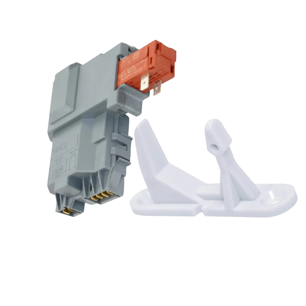 131763202 131763310 Washer Lid Lock Striker + Switch Kit For Frigidaire 1-PACK