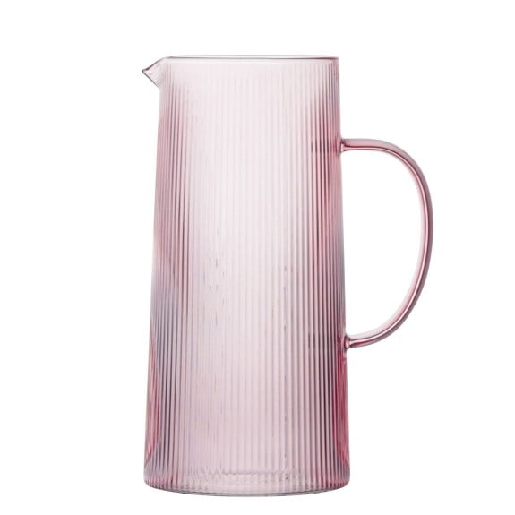 Brilliant - Striped Pitcher 50 fl oz. -Pink