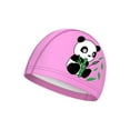 thumbnail image 2 of CEHVOM Cartoons Waterproof Coating Swimming Cap Universals Hair Care Elastic Comfortable And Non Restrictive Head Swimming Cap, 2 of 6