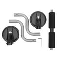 thumbnail image 2 of Kayak Roller, Kayak Load Assist with Heavy Duty Suction Cups Mount, Kayak Roof Roller Loader Mount for Car SUV  Rear Loading,  Aluminum Alloy Foam Sheath, 2 of 7