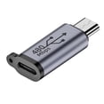 thumbnail image 2 of 2 uds. Convertidor tipo C hembra a Micro USB macho 480Mbps 18W para teléfono/tableta/2 uds PC, 2 of 3