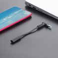 thumbnail image 3 of Cable de datos Adaptador de conector de CC PD USB C hembra a ángulo recto para computadora portátil (4,0x1,35 mm) Tmvgtek Nuevos Originales, 3 of 9