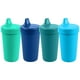 thumbnail image 1 of Reproducción Hecho en EE. UU. 10 Oz. Vasos para sorber para niños pequeños, paquete de 4 – Vasos reutilizables a prueba de derrames para niños, aptos para lavavajillas/microondas – Vasos para sorber c, 1 of 5
