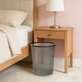 thumbnail image 4 of Light Threaded Translucent Large Capacity Can with Vertical Design for Modern Waste Disposal 3PCS, 4 of 5