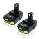 thumbnail image 1 of Batería Ultraxxis 18 V 3000 mAh, paquete de 2 con indicador LED, 1 of 7