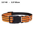 thumbnail image 2 of Collar para perros acolchado de malla reflectante, collar ajustable de nailon para mascotas de aventura al aire libre,, 2 of 5
