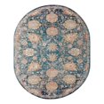 thumbnail image 2 of Unique Loom Lola Collection Area Rug - Classic (7' 10" x 10' 2" Oval Blue/Beige), 2 of 6