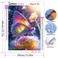 thumbnail image 3 of Pintura de diamantes 5D de animales para decoración del hogar, mosaico de mariposas de fantasía, tacones altos, bordado Diy, punto de cruz, 3 of 4