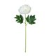 thumbnail image 2 of Pack de 6 flores de crisantemo artificial, adornos de jardín de plástico para decoración interior y exterior, arreglo floral artificial blanco y amarillo para bodas y fiestas, 2 of 7