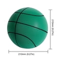 thumbnail image 2 of Baloncesto Wdftyju 21cm Mudo Tamaño 5 Silencioso Verde, 2 of 8