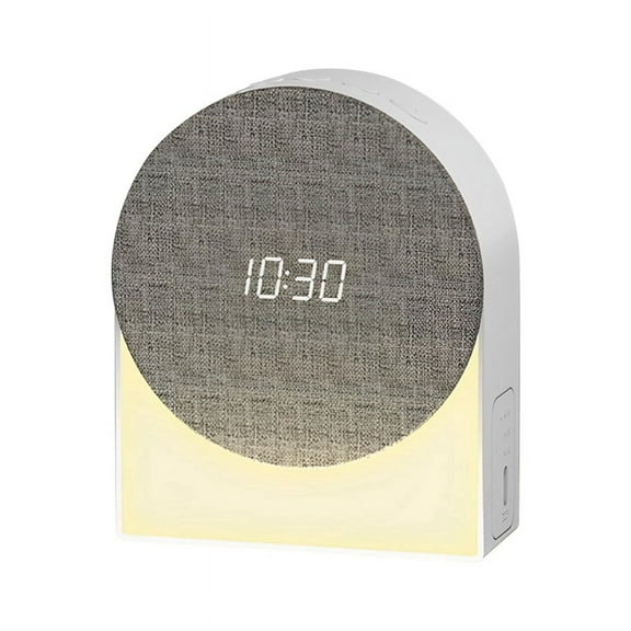 4 in 1 Digital Alarm Clock   Speaker Bluetooth Night Light, Bedroom Light
