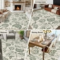 thumbnail image 5 of 5x7 Area Rugs for Living Room, Retro Spring Floral Non Slip Area Rugs for Kitchen Bedroom Entryway, Summer Botanical Vintage Farmhouse Washable Carpet Runner Rug Floor Mats for Bedroom Home Decor, 5 of 9