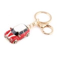 thumbnail image 4 of Porte-Clés Sportif Mini Voiture Simulation Gravée 3D Classique en Alliage (Rouge), 4 of 5