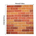 thumbnail image 2 of New PE Foam 3D DIY Wall Decor Embossed Brick Stone Color tile splicing, 2 of 2