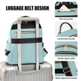 thumbnail image 4 of JIALIOU Mini Backpack Purse for Women Quilted Casual Daypack Small Travel Shoulder Bag, Mint Blue, 4 of 7