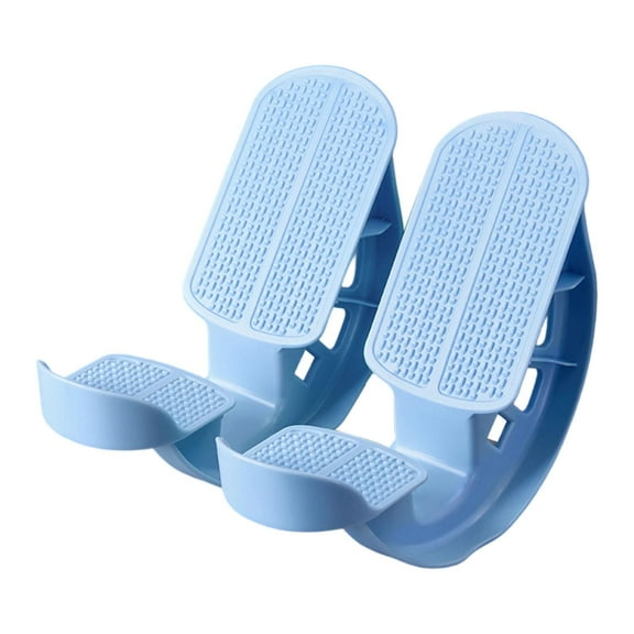 DimyFew 2Pcs Foot Rocker Calf Stretcher Non Slip Portable Fitness Pedal Foot Tilting Stretching Tool for Balance Exercise Flexibility blue