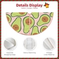 thumbnail image 5 of Kll Cute Avocado Christmas Tree Skirt ,Party Decorations Farmhouse For Christmas Decorations Holiday Party, 5 of 8