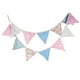 thumbnail image 1 of Banderines de cumpleaños para fiestas infantiles, banderines de algodón, decoración de pared para niños, color rosa, azul, rústico kenally HA6324-04B, 1 of 6