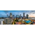 thumbnail image 2 of Noah Jigsaw Puzzle Charlotte, North Carolina, USA uptown cityscape at twilight panorama 2000 pieces, 2 of 2