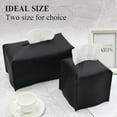 thumbnail image 7 of Tissue Box Cover, Modern Decorative PU Leather Rectangular Tissue Box Case Organizer Holder for Vanity Countertop, Night Stands, Livingroom, Office Desk & Car 9.5X5X5'', 7 of 7