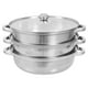thumbnail image 4 of 1 juego de olla de acero inoxidable para cocinar al vapor de 3 niveles para cocina, 4 of 8
