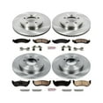 thumbnail image 3 of Power Stop Front and Rear Stock Replacement Brake Pad and Rotor Kit KOE2721, 3 of 8